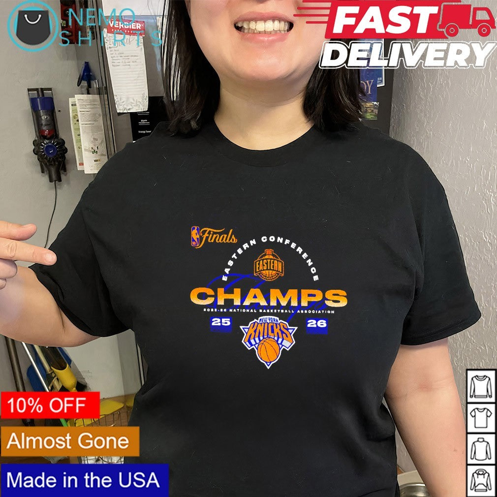 Eastern Conference champs New York Knicks 25 26 NBA Finals shirt