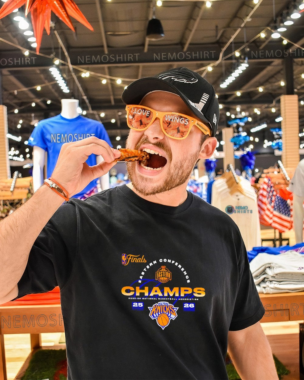 Eastern Conference champs New York Knicks 25 26 NBA Finals shirt