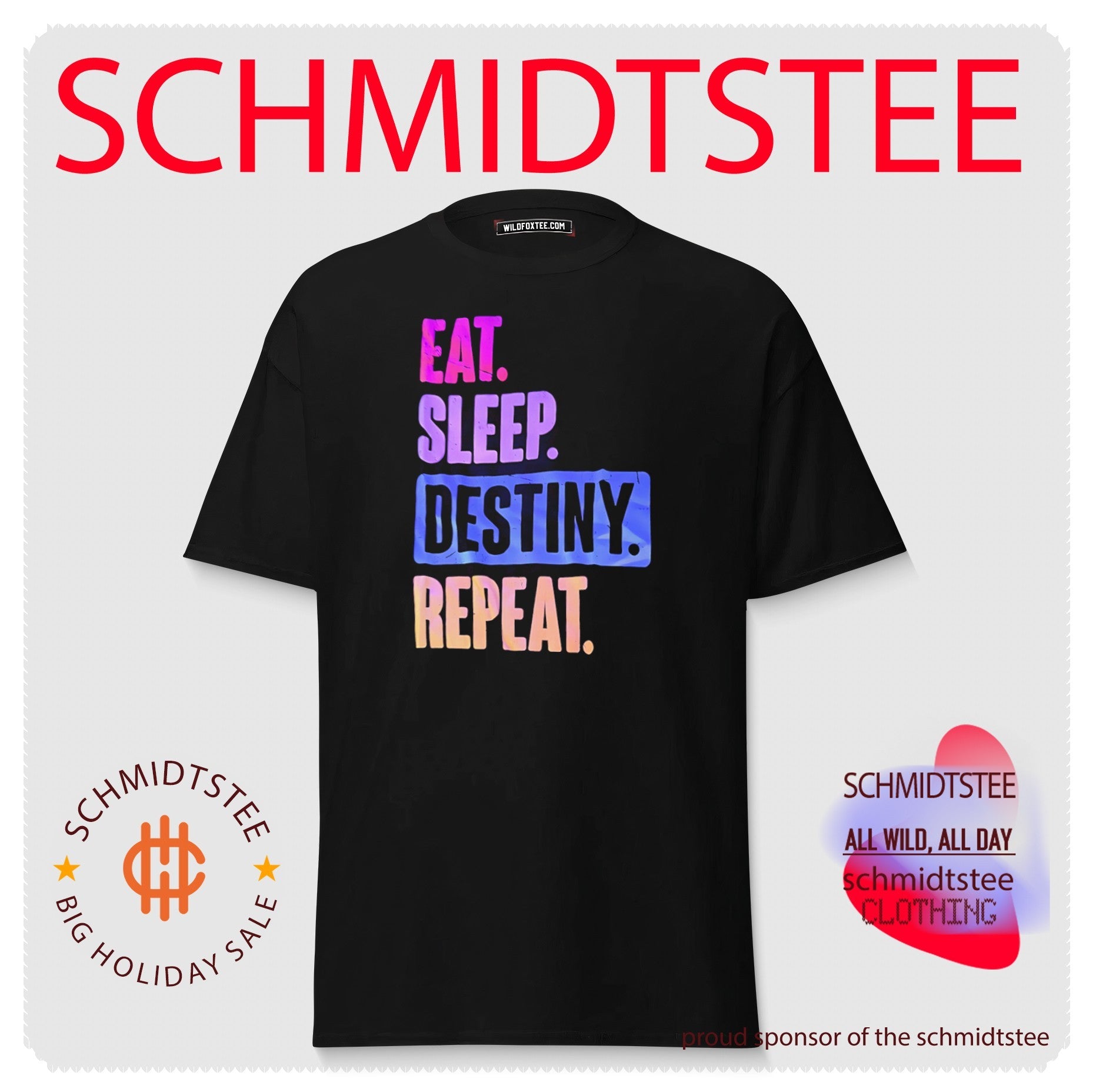 Eat sleep destiny repeat shirt