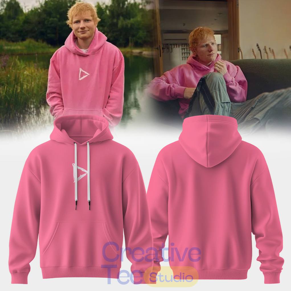 Ed Sheeran Loop Tour 2026 Special Pink Hoodie