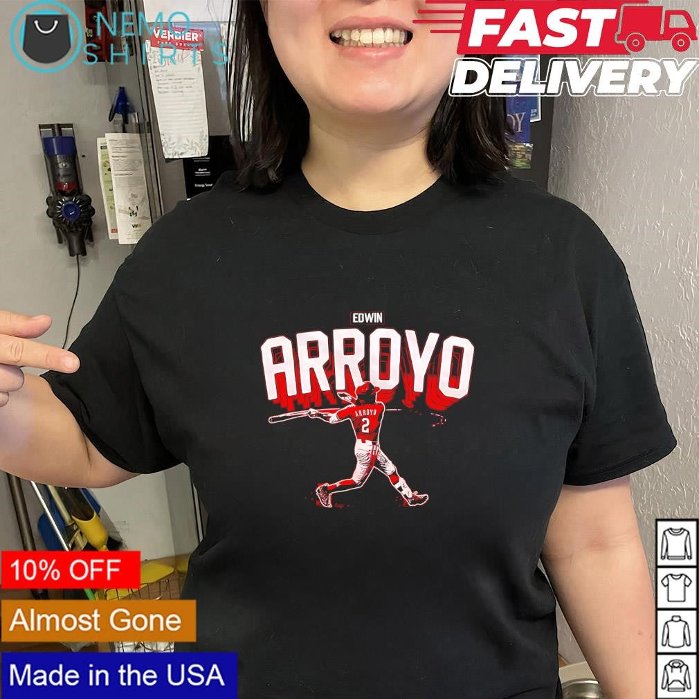 Edwin Arroyo player Cincinnati Reds showtime shirt