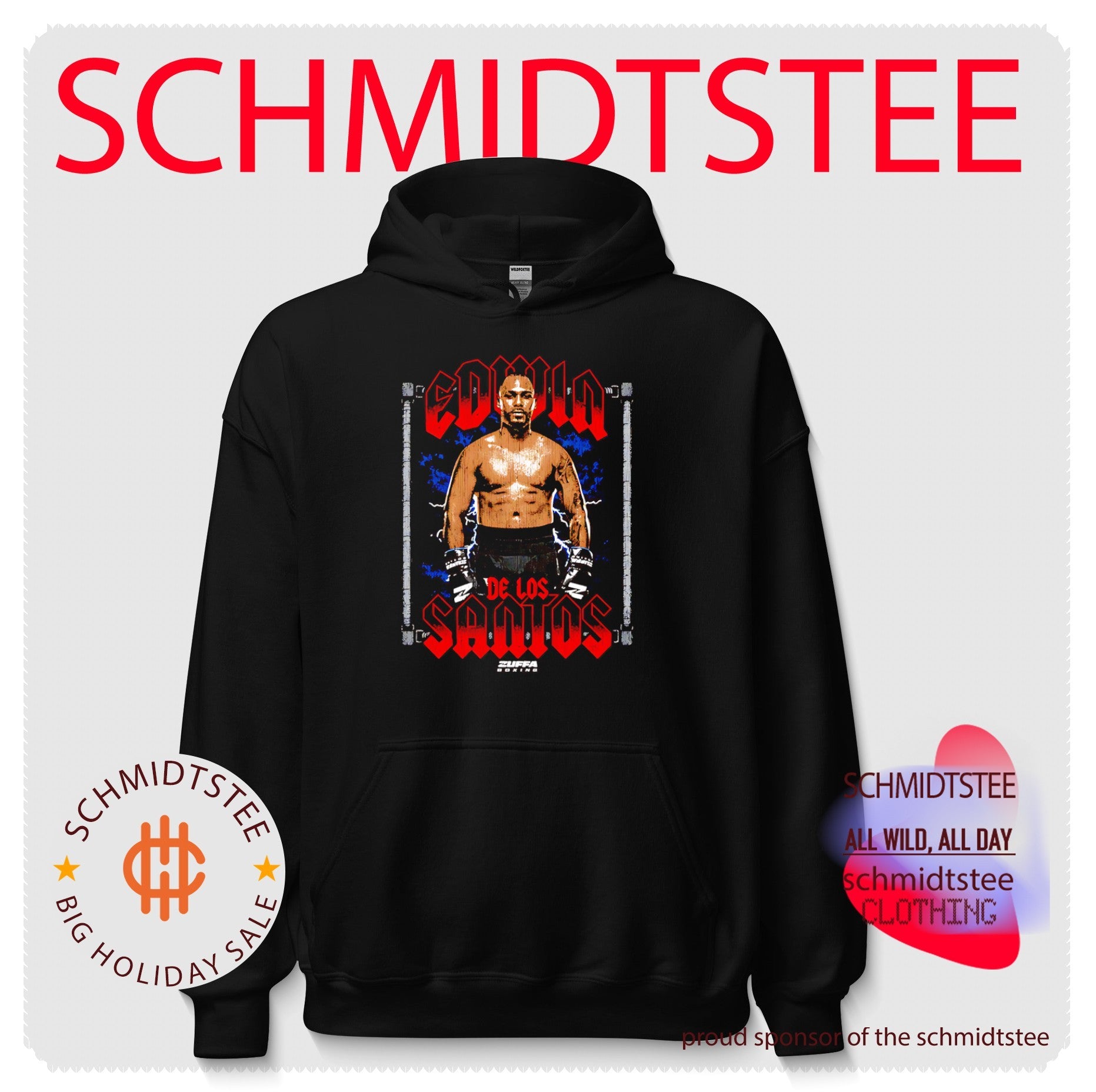Edwin De Los Santos Zuffa Boxing Professional Boxer shirt