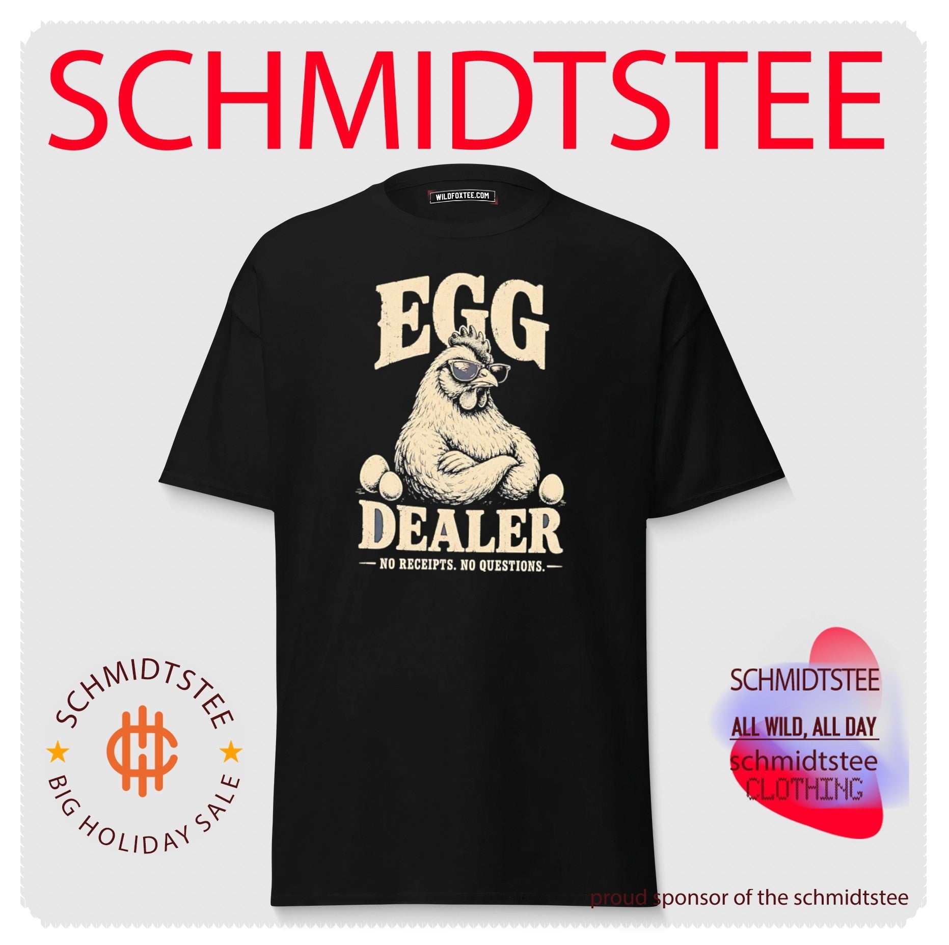 Egg dealer no receipts no questions vintage shirt