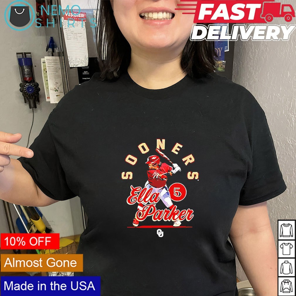 Ella Parker 5 Oklahoma Sooners softball player shirt
