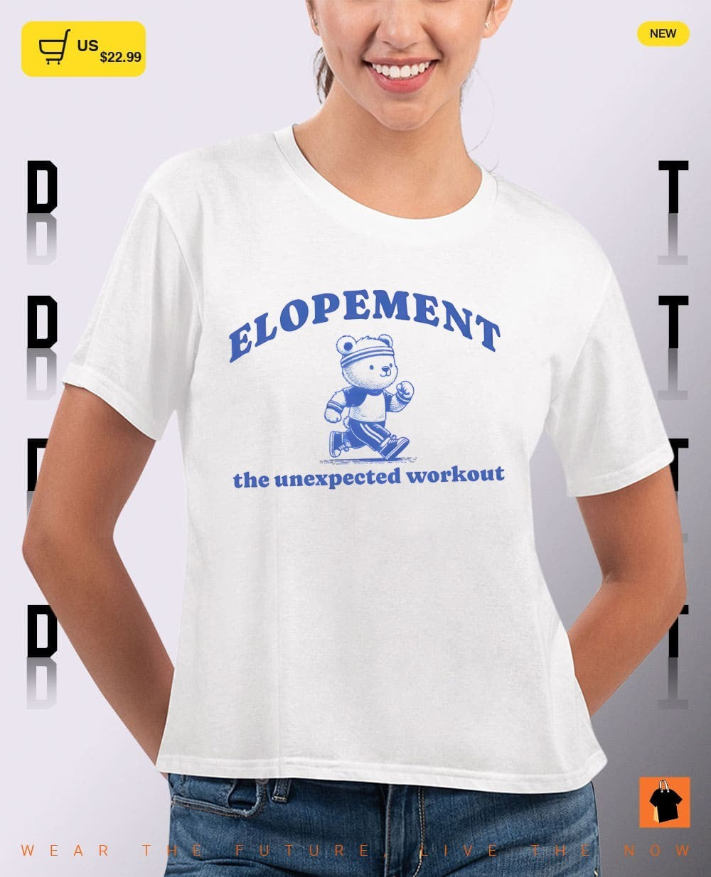 Elopement the unexpected workout shirt