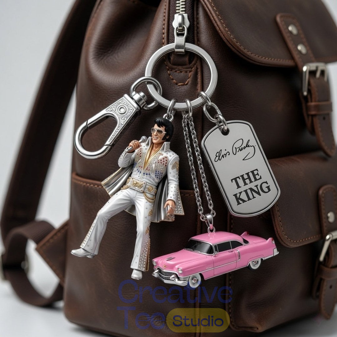 Elvis Presley The King Limited Edition Collector Keychain