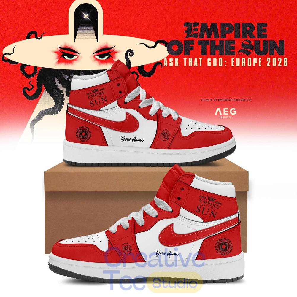 Empire Of The Sun “ASK THAT GOD” Custom AJ1 Shoes
