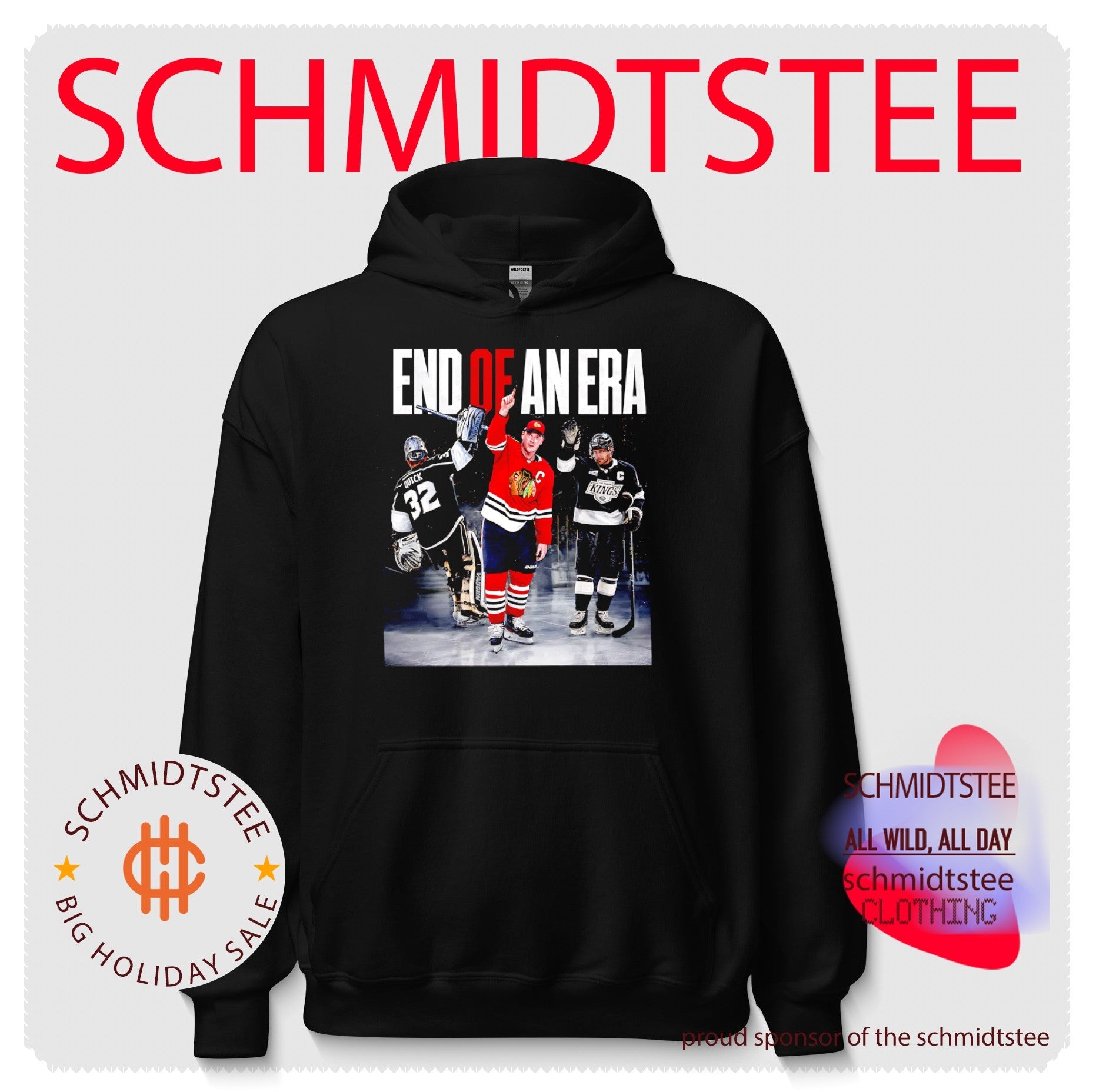 End of an Era Jonathan Quick and Patrick Kane Chicago Blackhawks LA Kings shirt