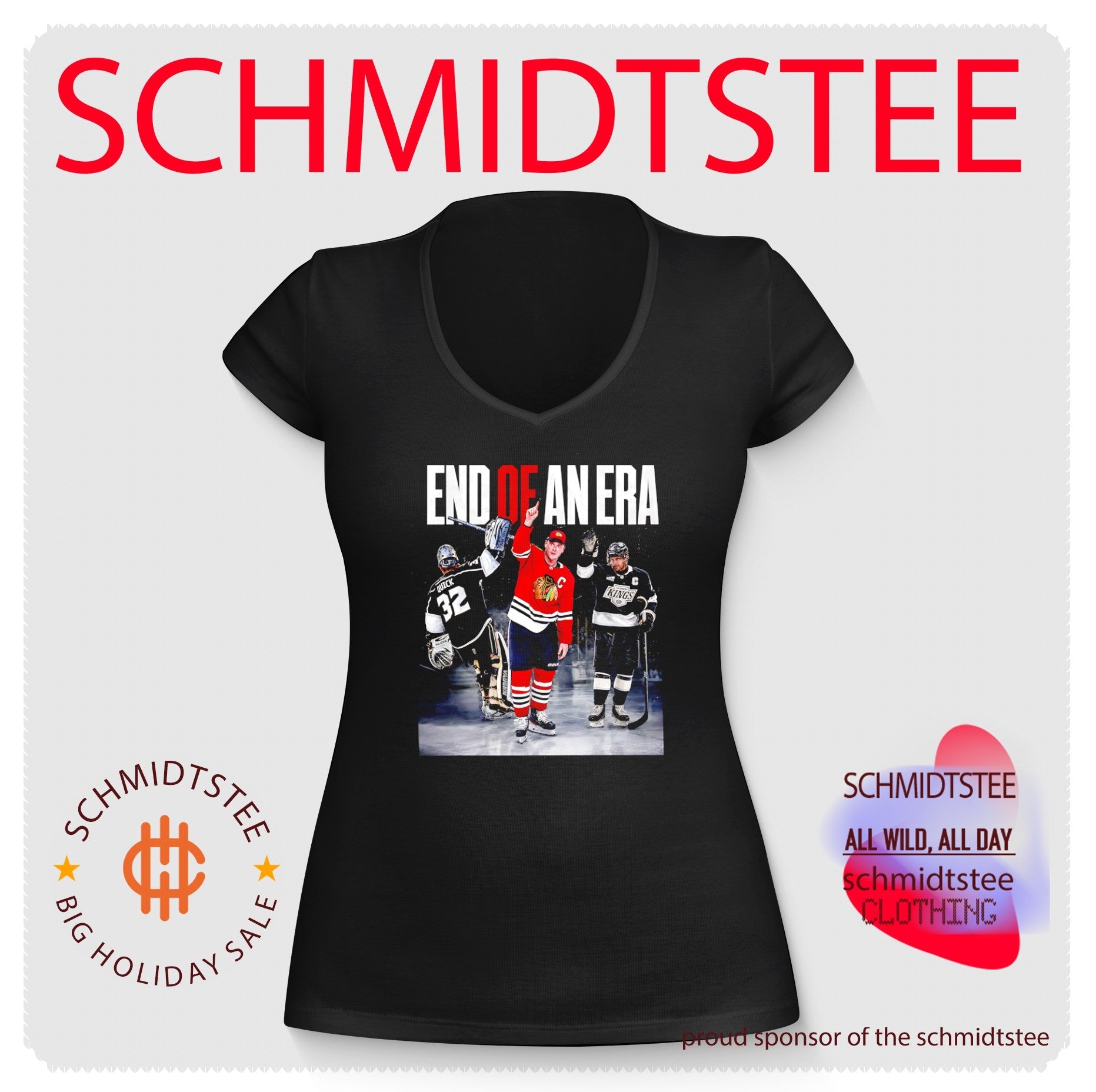 End of an Era Jonathan Quick and Patrick Kane Chicago Blackhawks LA Kings shirt