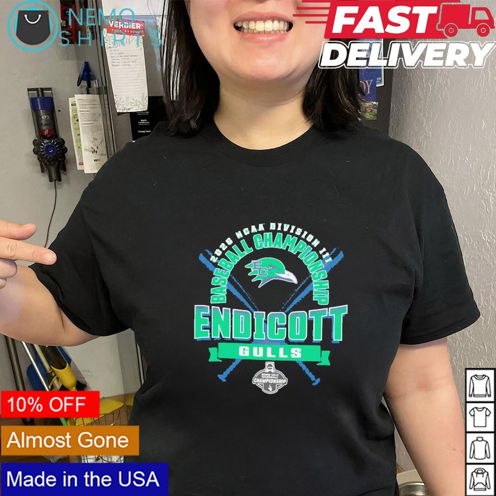 Endicott Gulls 2026 NCAA DIII baseball championship shirt
