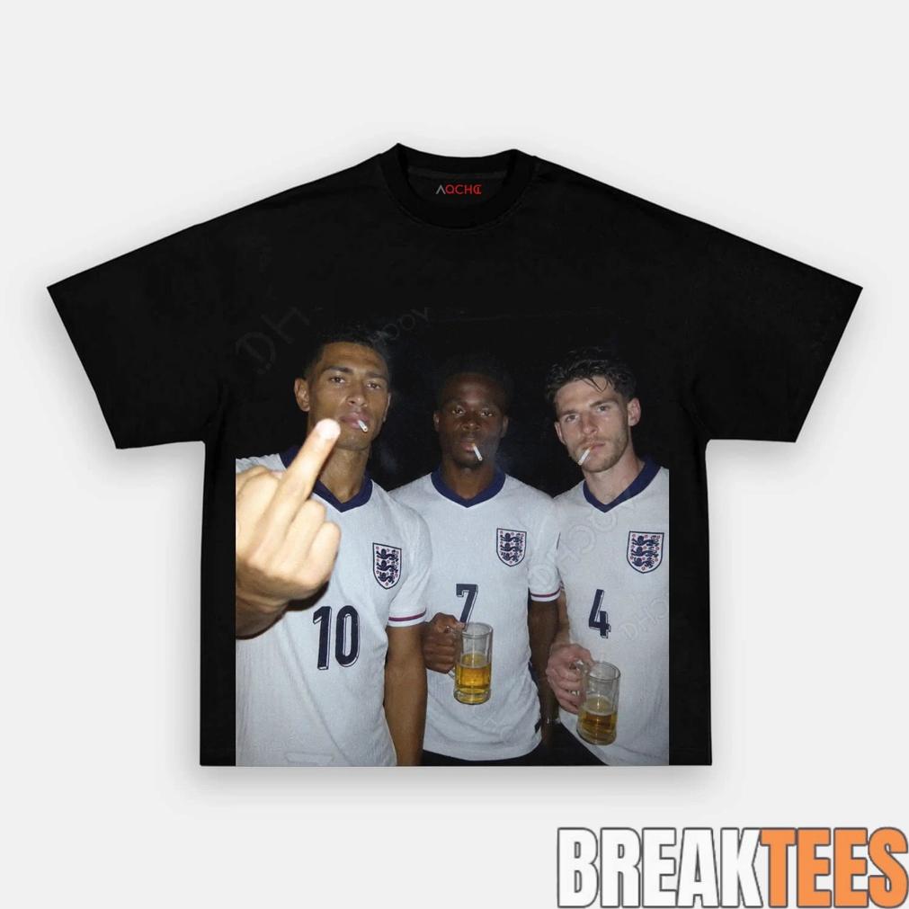 England Football Pub Night Graphic Shirt