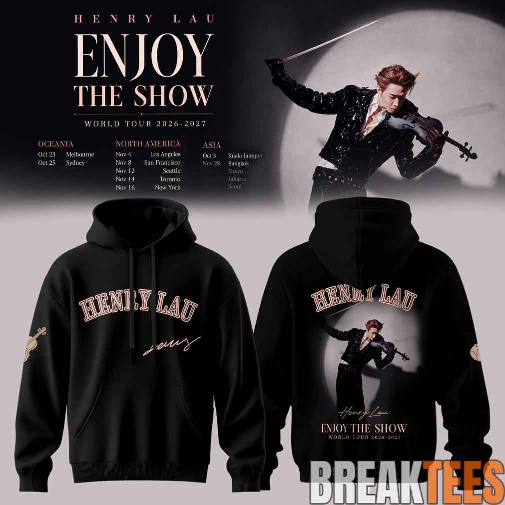 Enjoy The Show World Tour Signature Hoodie Edtion