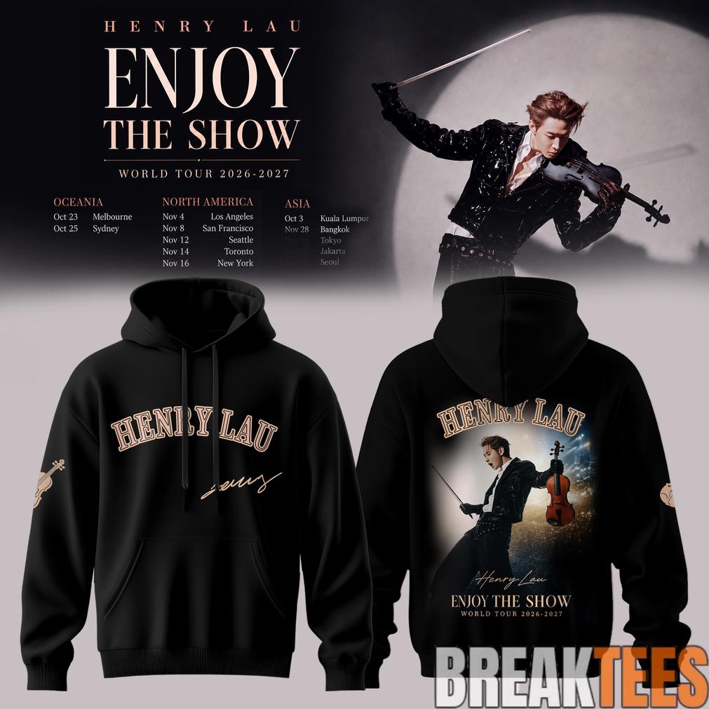 Enjoy The Show World Tour Signature Hoodie Edtion