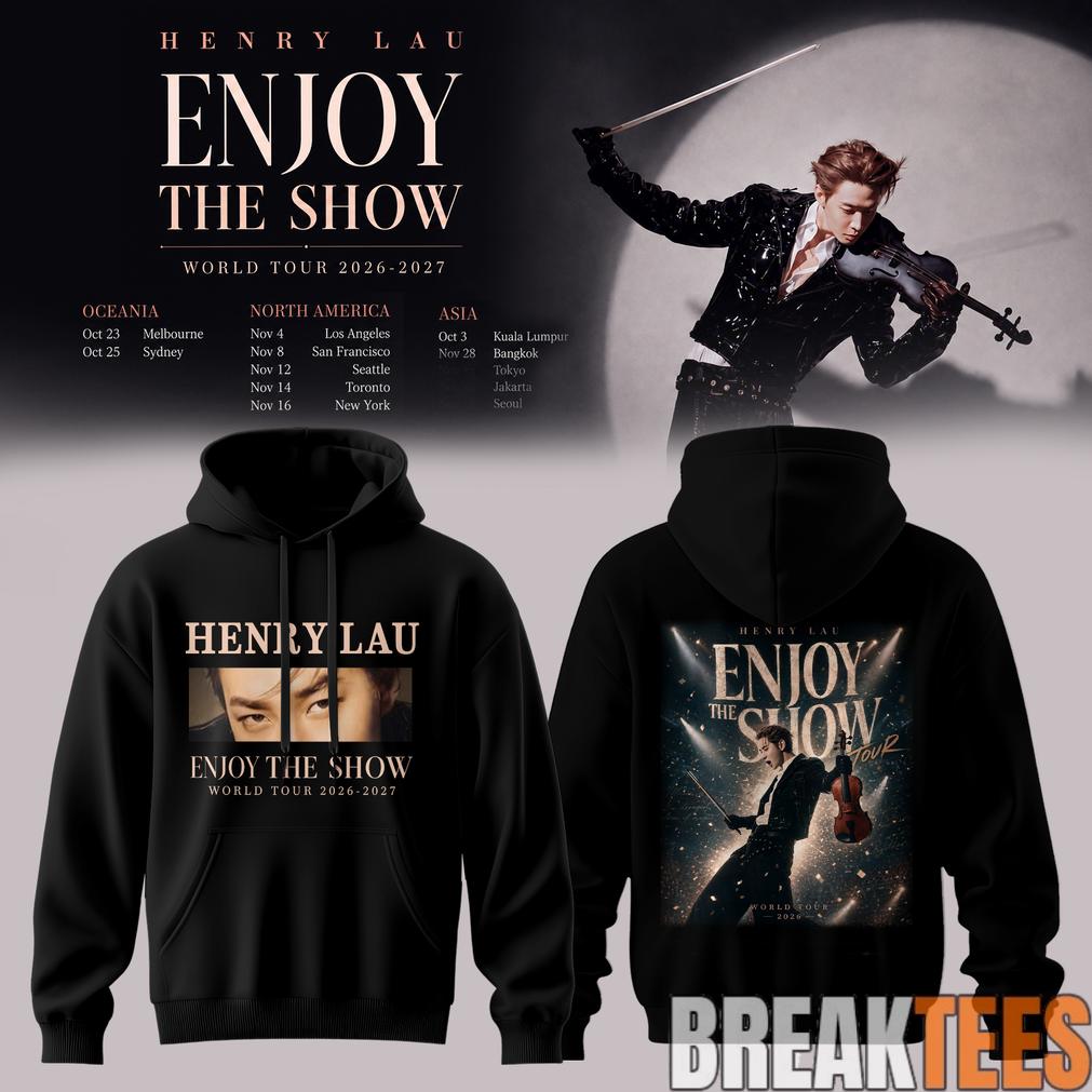 Enjoy The Show World Tour Signature Hoodie Edtion
