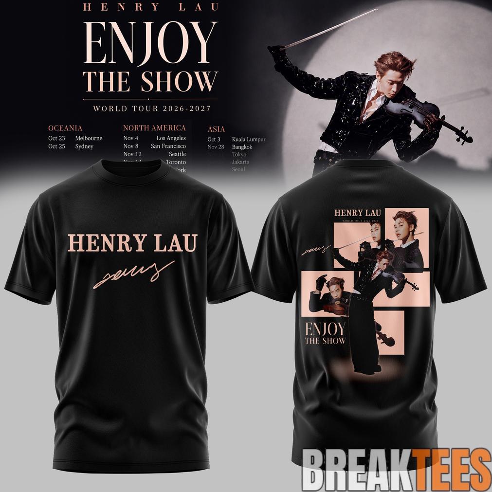 Enjoy The Show World Tour Vintage Tee Edition