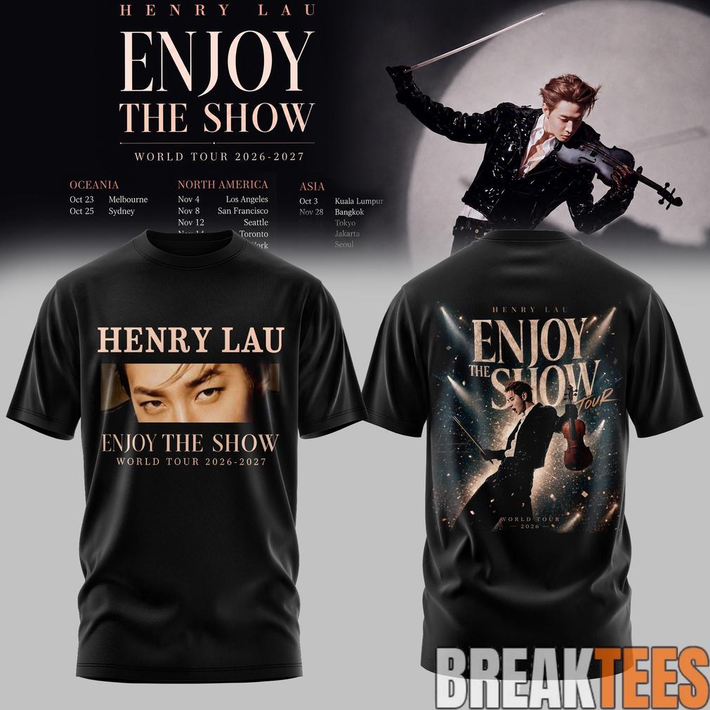 Enjoy The Show World Tour Vintage Tee Edition