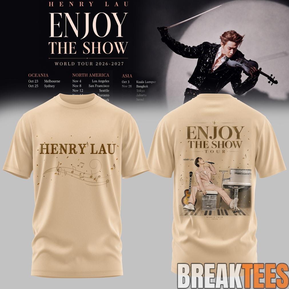 Enjoy The Show World Tour Vintage Tee Edition