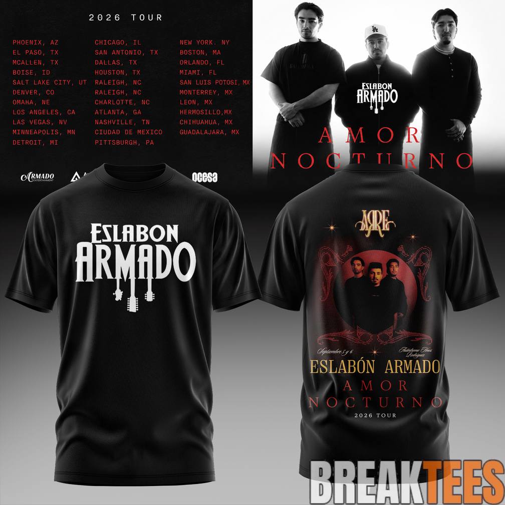 Eslabón Armado Amor Nocturno Tour 2026 Shirt