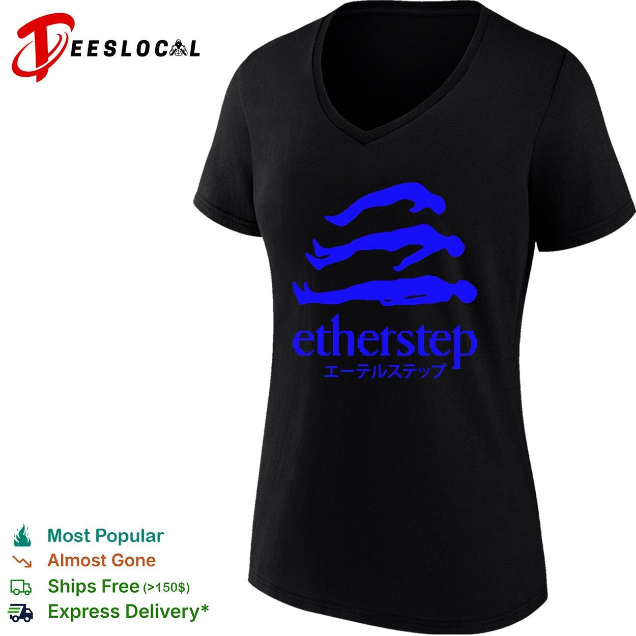 Etherstep Floating Figures Minimalist shirt
