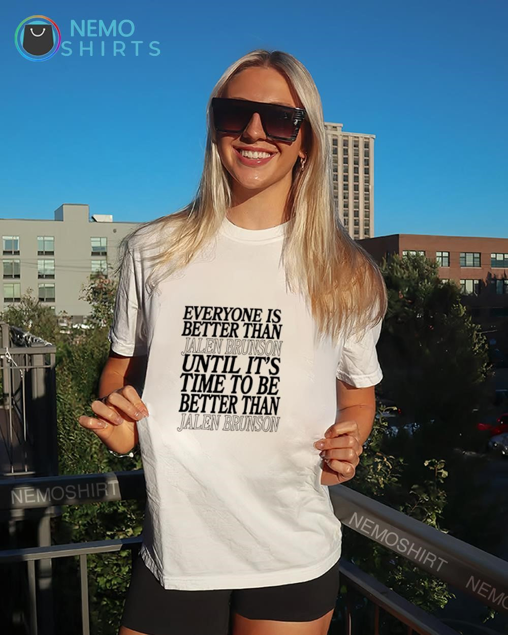 Everyone is better than Jalen Brunson until it’s time to be better than Jalen Brunson shirt