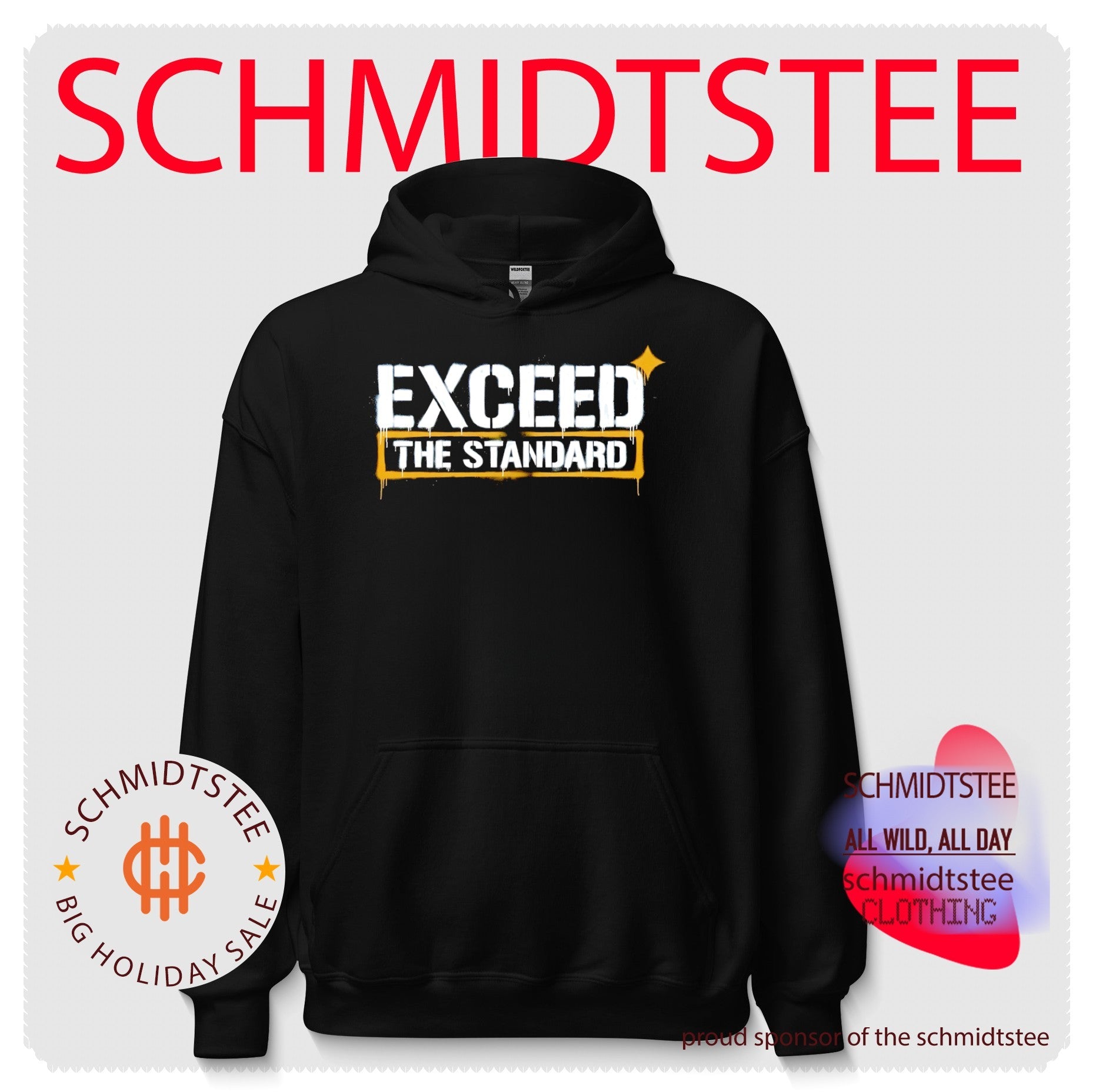 Exceed the Standard motivational inspirational shirt