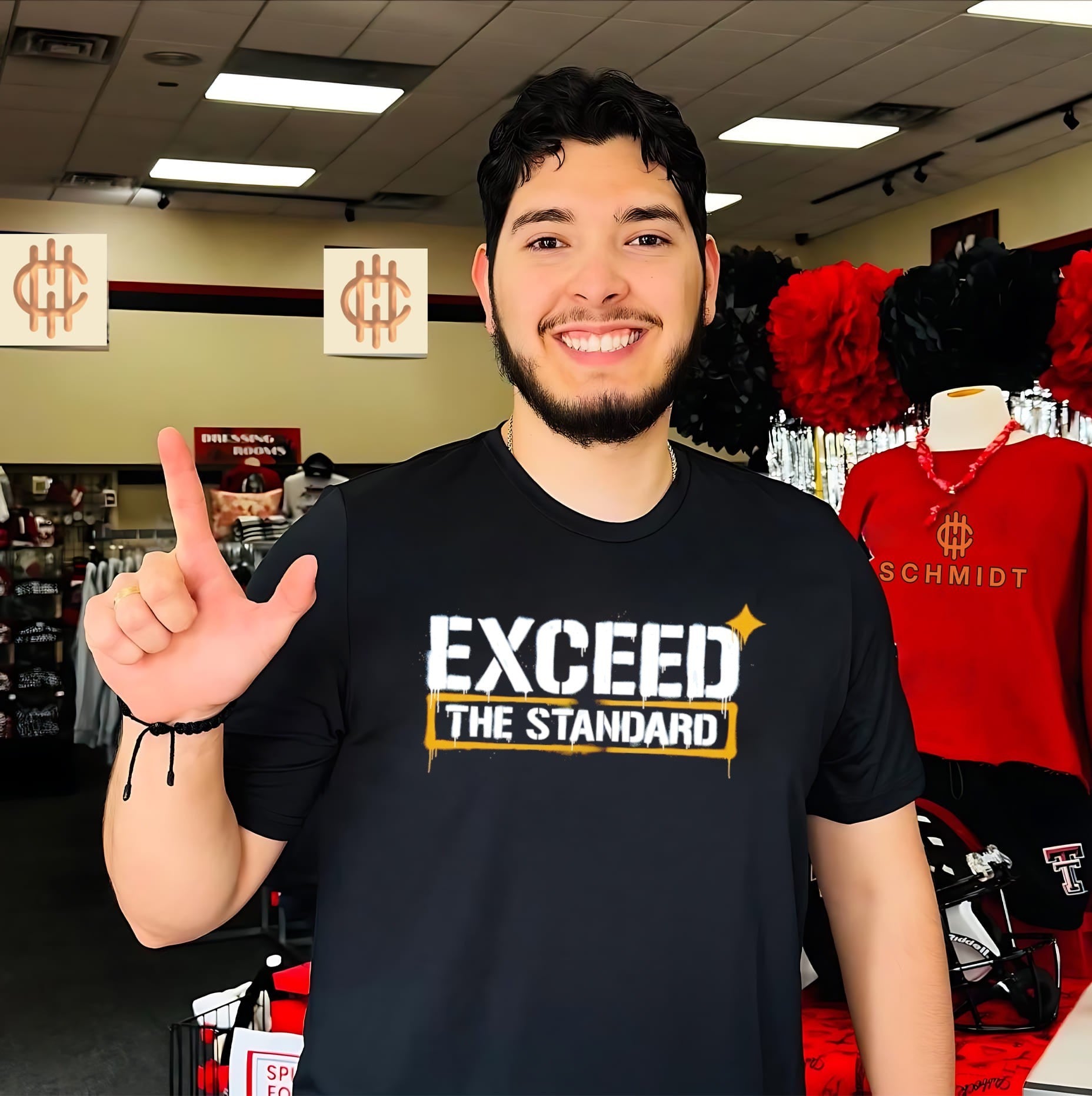 Exceed the Standard motivational inspirational shirt