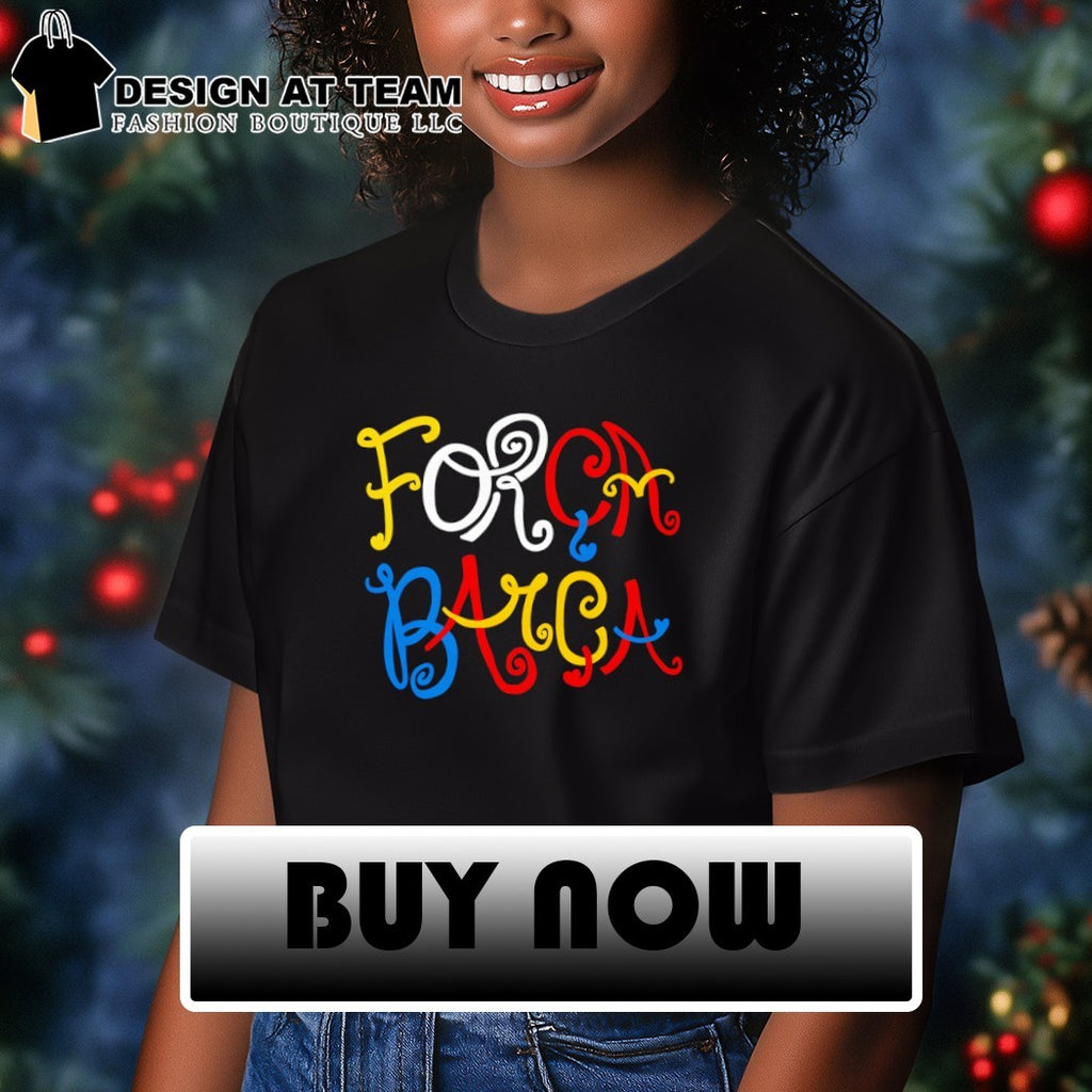 FC Barcelona X Olivia Rodrigo Forca Barca Olivia Rodrigo Clothing Music shirt