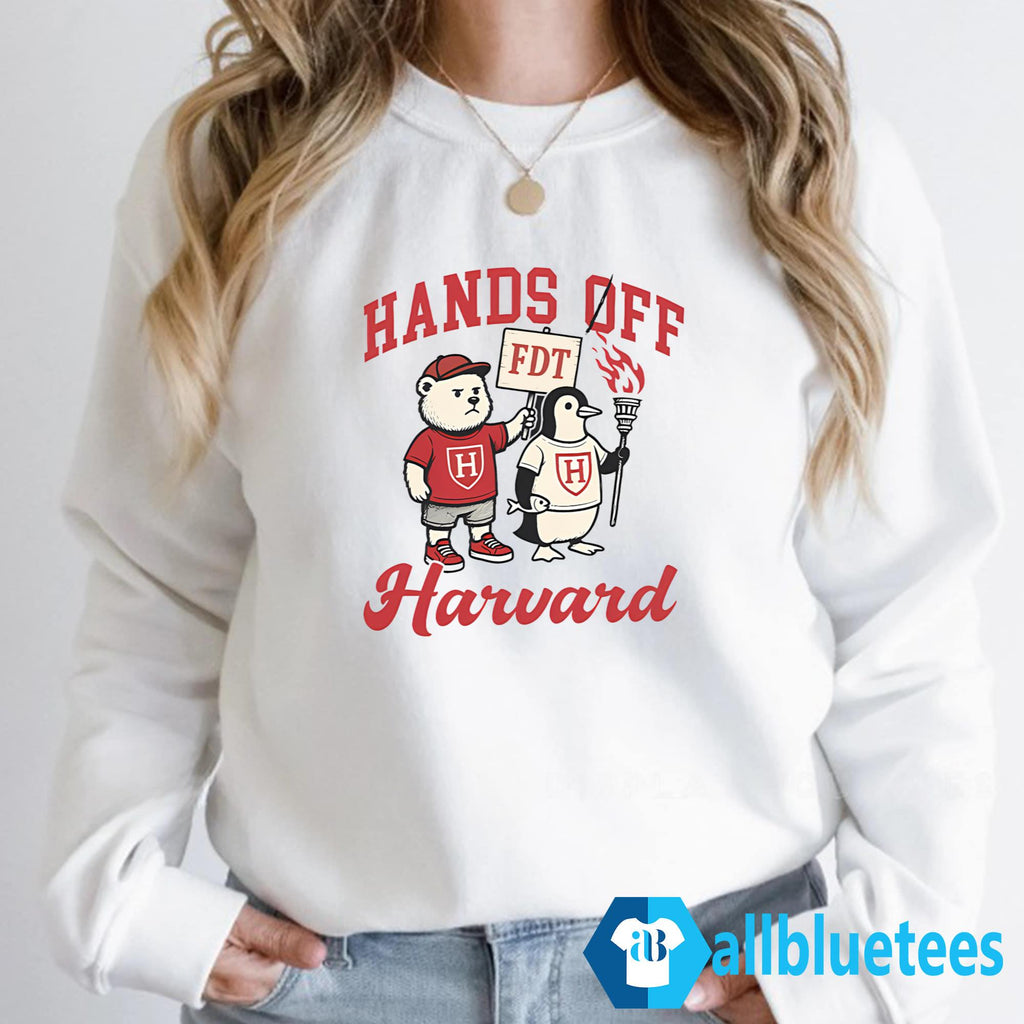 FDT Hands Off Harvard Trump Shirt