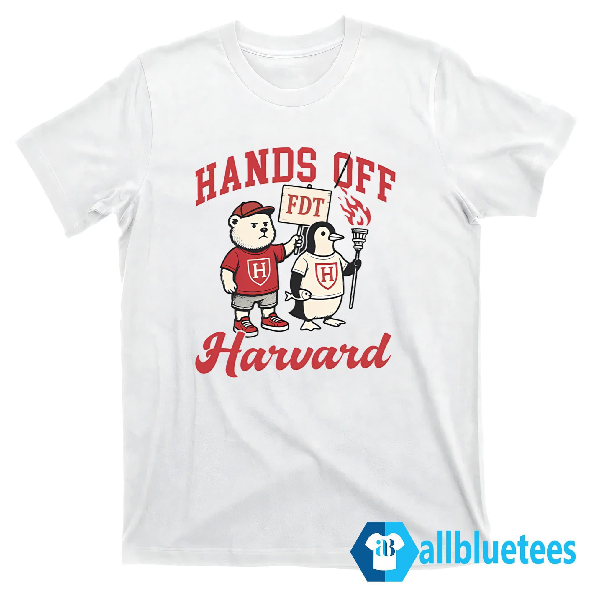 FDT Hands Off Harvard Trump Shirt
