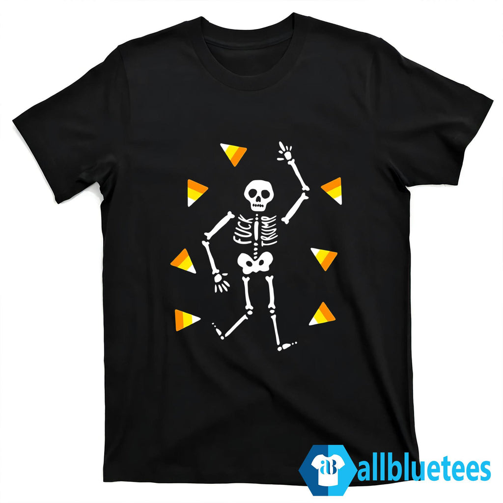 FDT Slightly Subtle Halloween Skeleton Shirt