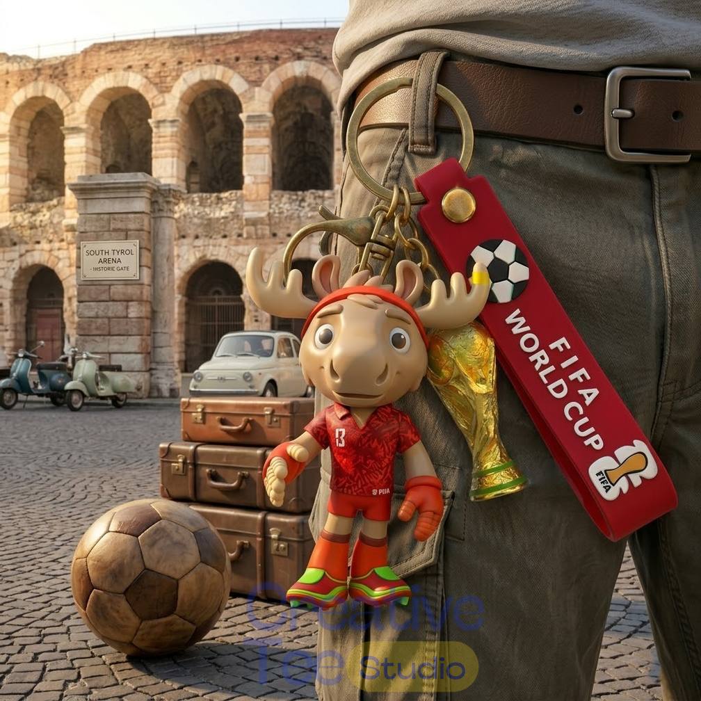 FIFA World Cup 2026 Mapple Mascot Collector’s Keychain