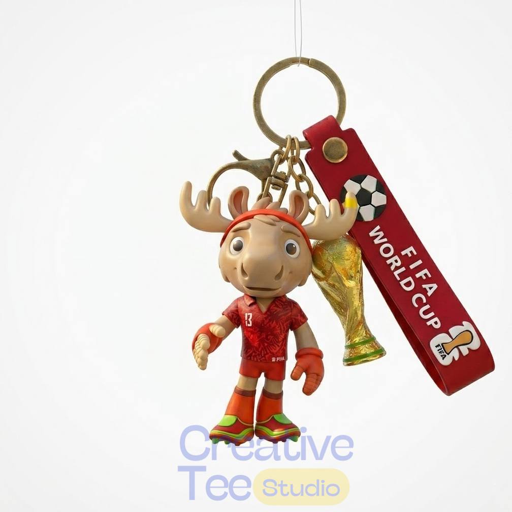 FIFA World Cup 2026 Mapple Mascot Collector’s Keychain