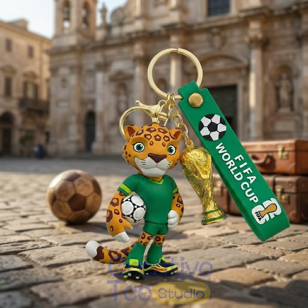 FIFA World Cup 2026 Zayu Mascot Collector’s Keychain
