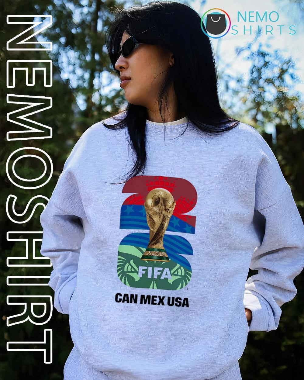 FIFA World Cup Can Mex USA 2026 Host City shirt