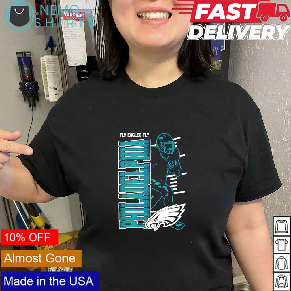 FLy Eagles fly Philadelphia Eagles player logo shirt