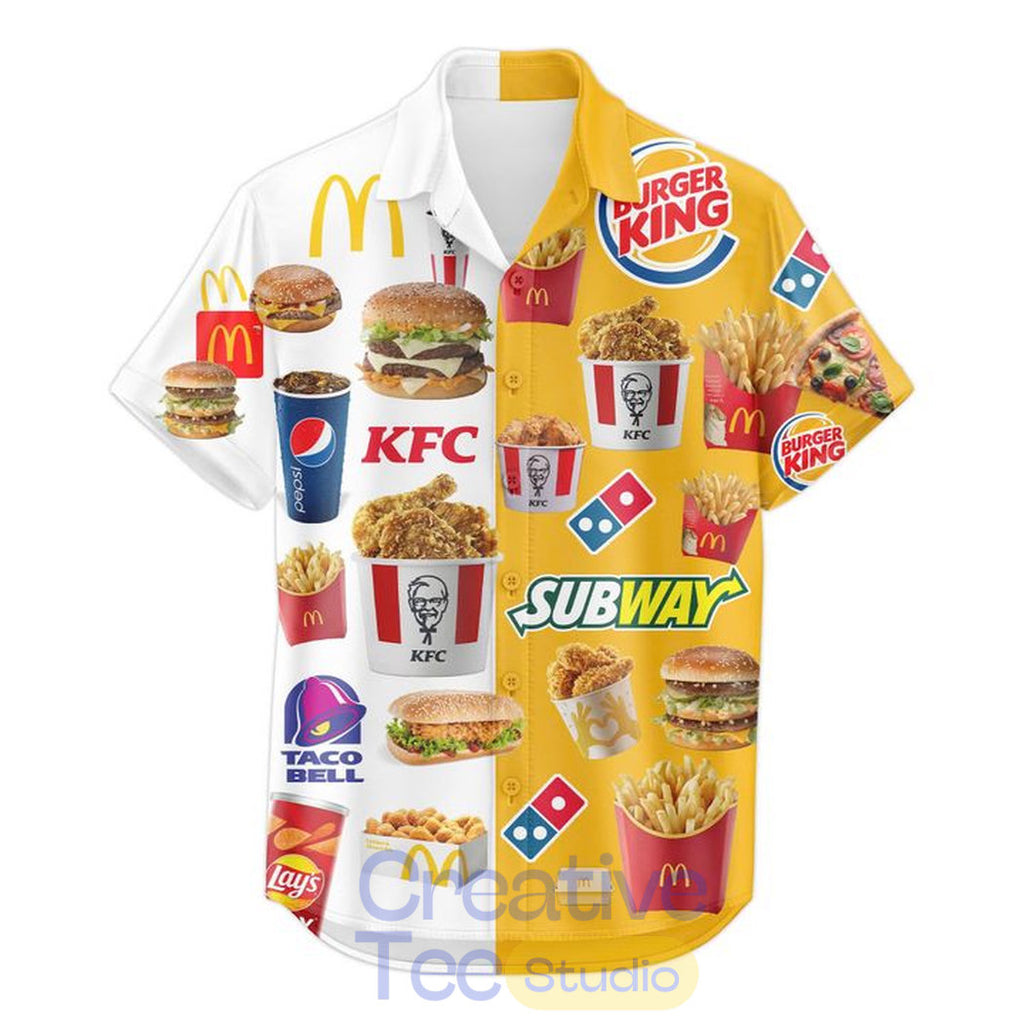 Fast Food Lover Summer 2026 Hawaiian Shirt – Special Edition
