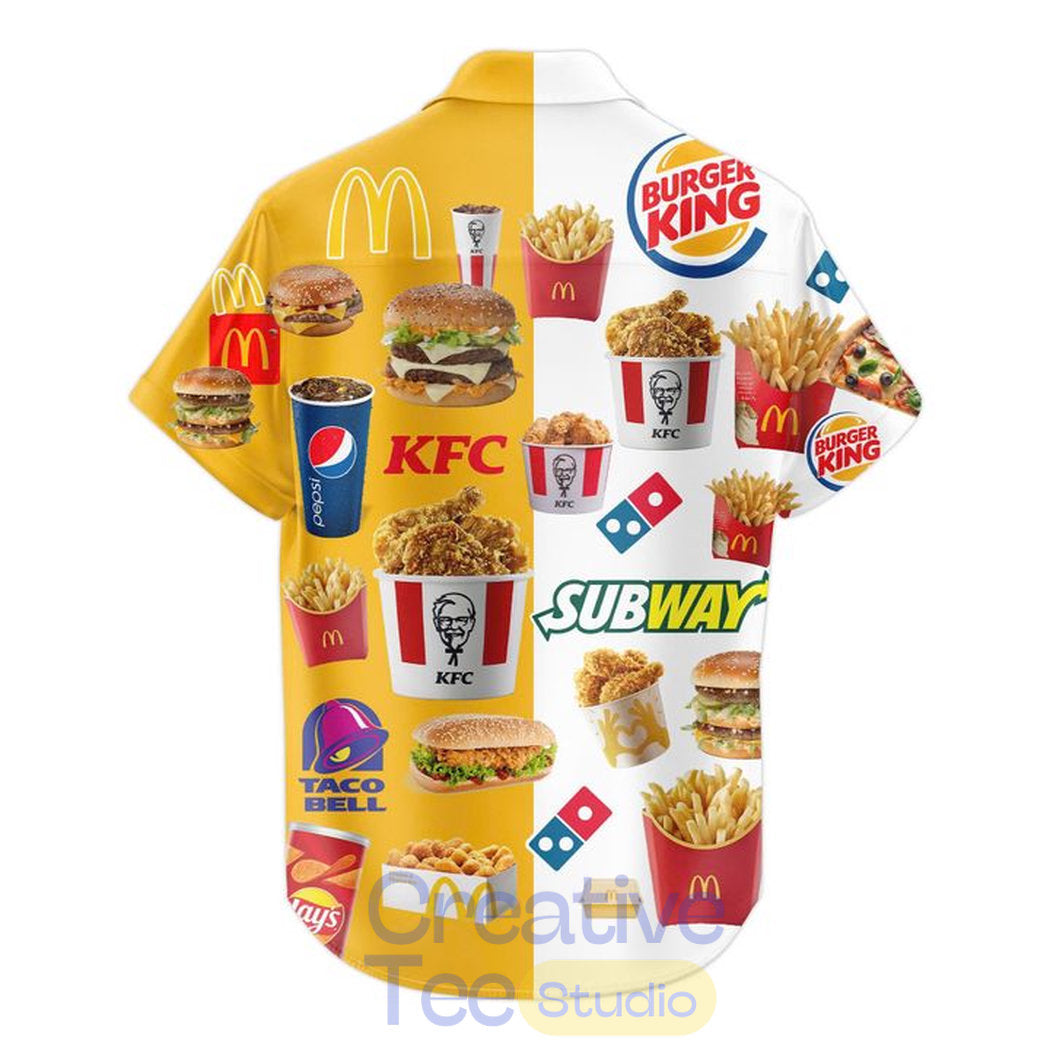 Fast Food Lover Summer 2026 Hawaiian Shirt – Special Edition