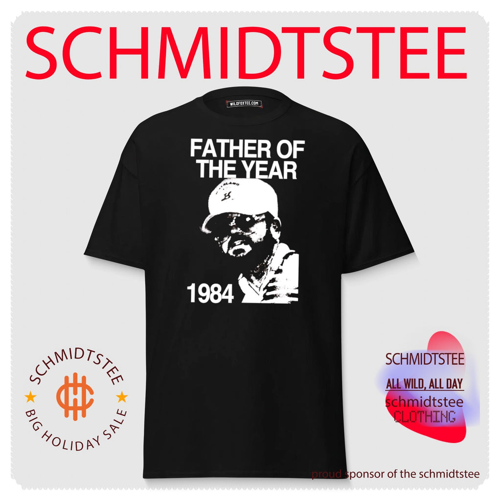 Father of the Year 1984 Retro Style Dad Humor shirt