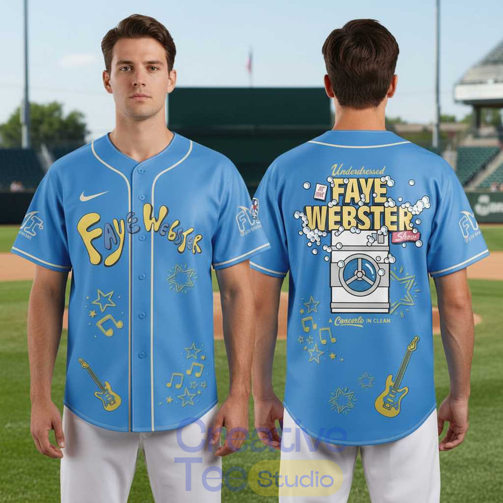 Faye Webster Tour 2026 Baseball Jersey