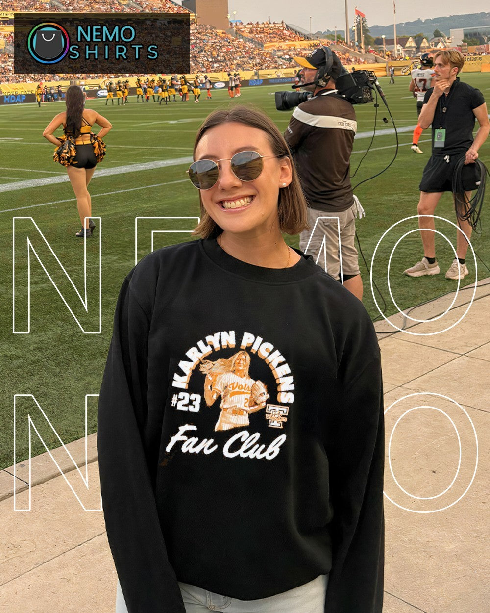 Karlyn Pickens fan club Tennessee Lady Vols shirt