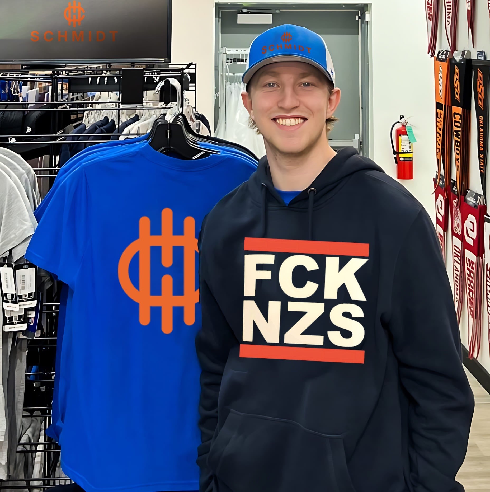 Fck Nzs anti-nazi political protest activism shirt