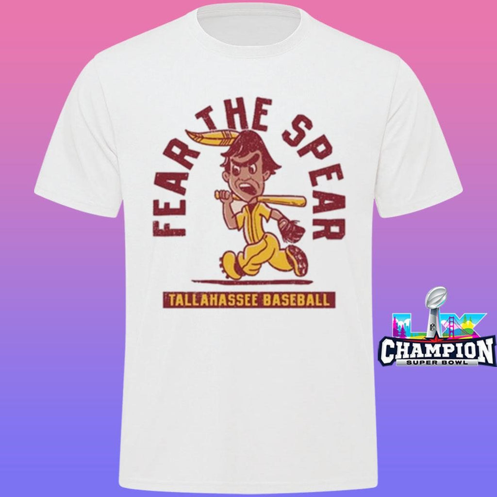 Fear The Spear Tallahassee Baseball Shirt