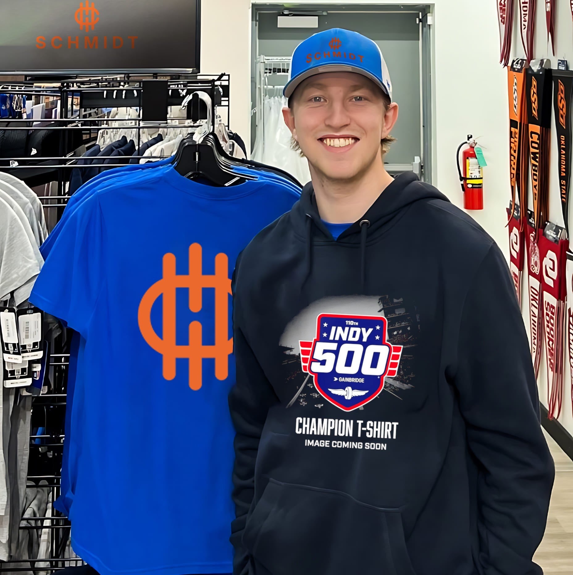 Felix Rosenqvist 2026 Indy 500 Winner logo shirt