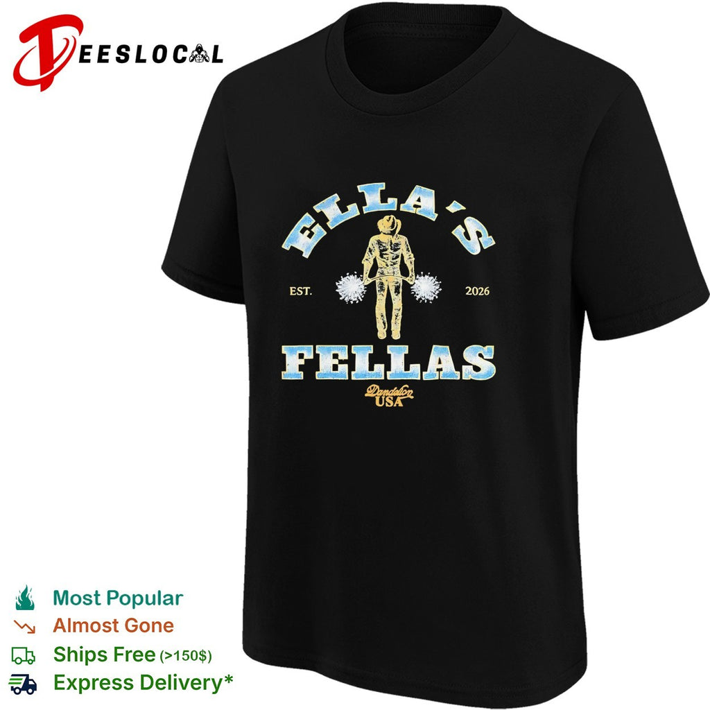 Fella’s fellas Dandelion USA cowboy shirt