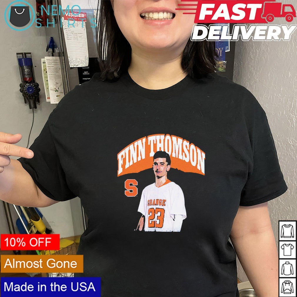 Finn Thomson Syracuse Orange lacrosse player shirt