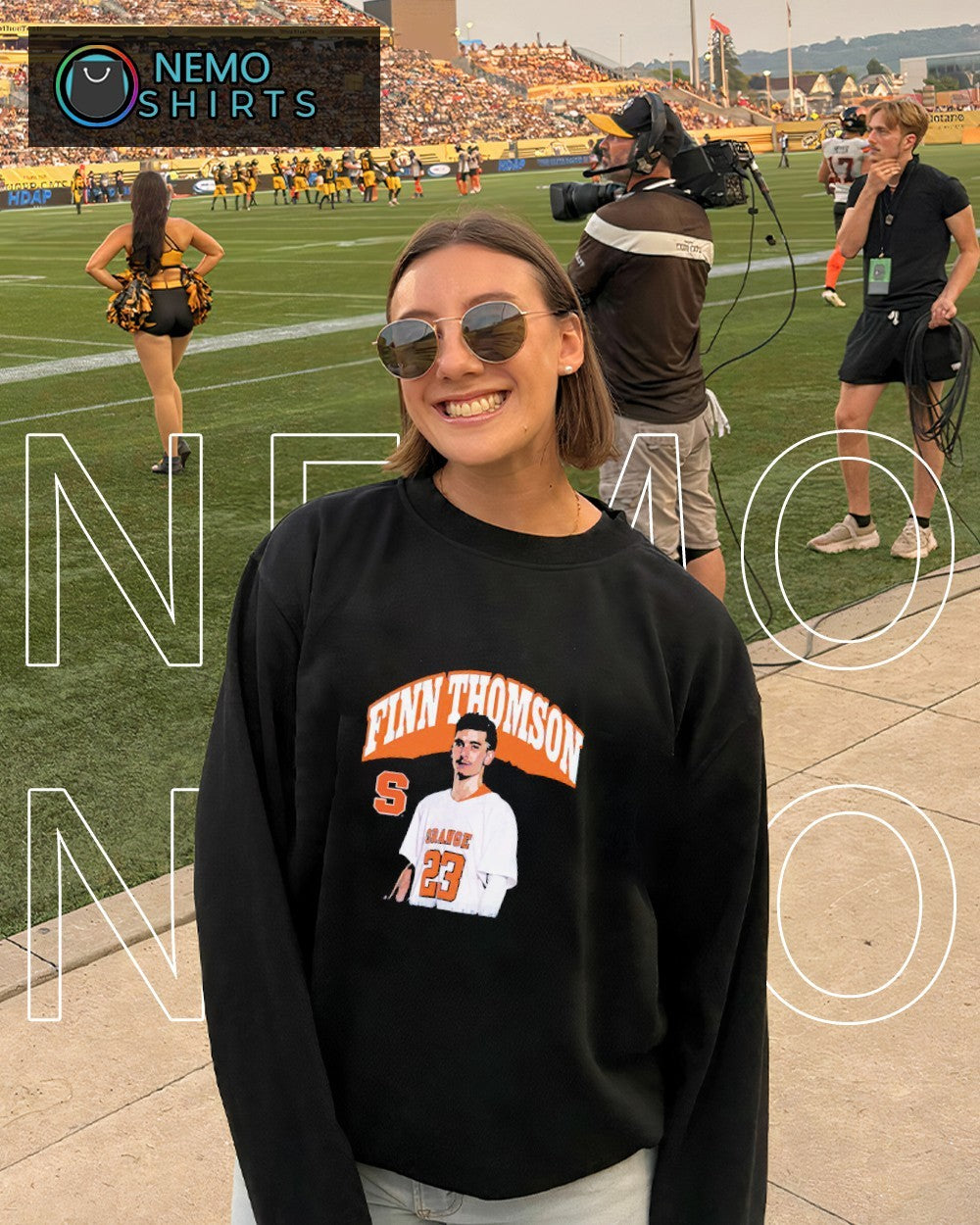 Finn Thomson Syracuse Orange lacrosse player shirt