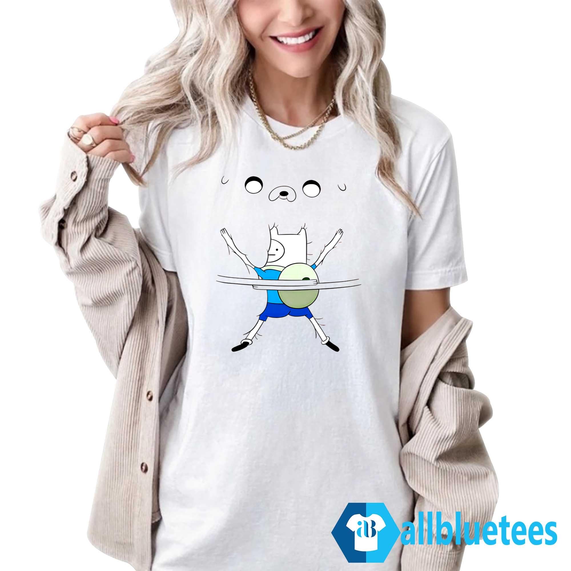 Finn The Human Hug Boobs Shirt