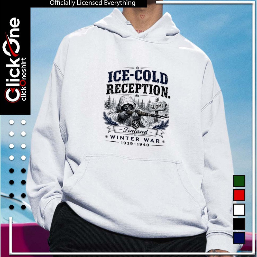 Finnish Soldier Winter War Suomi Finland Ice Cold Reception 1939-1940 shirt