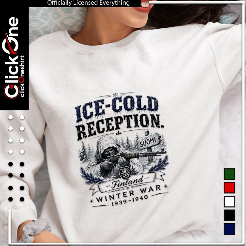 Finnish Soldier Winter War Suomi Finland Ice Cold Reception 1939-1940 shirt