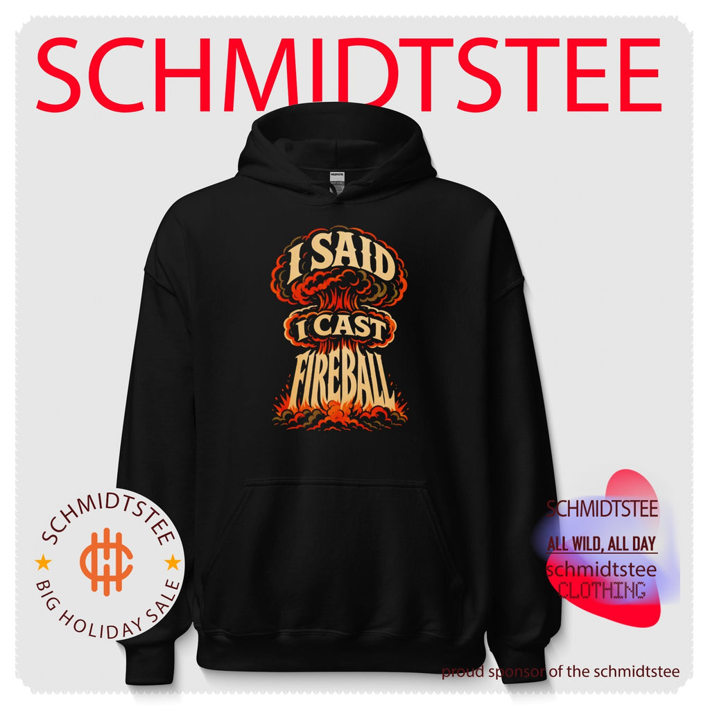 Fireball mushroom cloud I said I cast fireball shirt